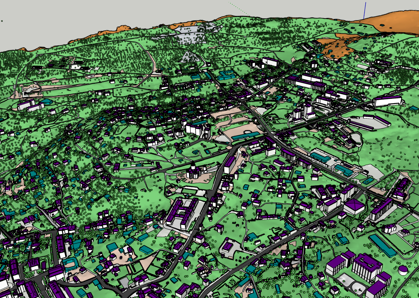 Şuşa şəhərinin və Daşaltı kəndinin 3D modelləşdirilməsi